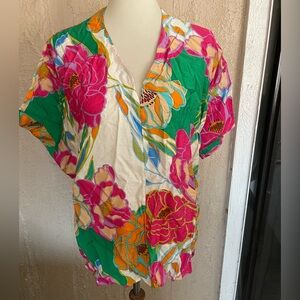 Jodifl Bold Floral Top